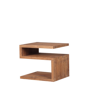 티크 S 사이드 테이블(Teak S Side Table)