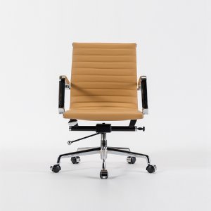 임스 로우 오피스 체어 카멜 (바퀴형)
