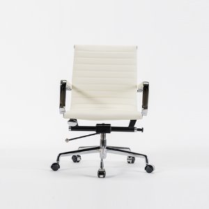 임스 로우 오피스 체어 아이보리 (바퀴형)